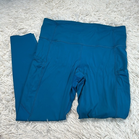 Lululemon Fast and Free Tight II 25" *Non-Reflective Nulux Cyprus - Picture 1 of 6